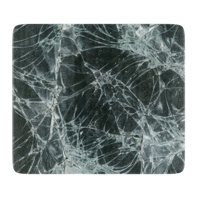 Trasig Glas Yta (stil 7) Oljemålning (Framsidan)