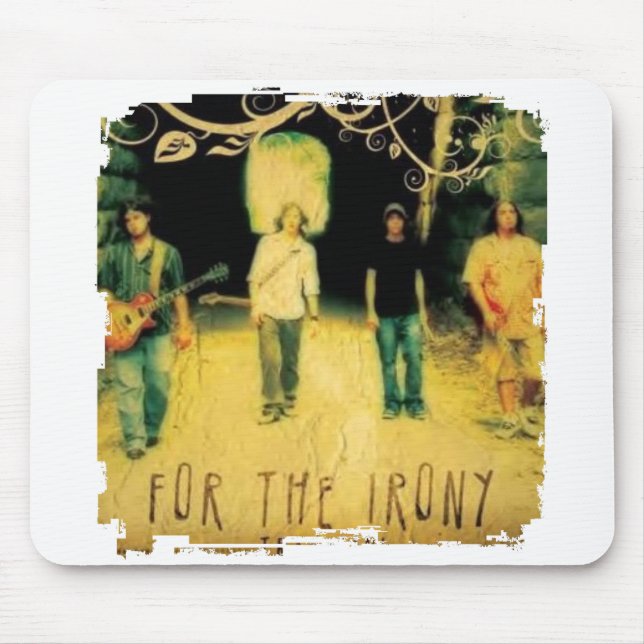 Trasig gräns Mousepad Musmatta (Framsidan)