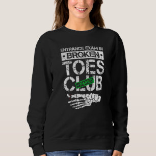 Trasig tåklubb Tåfraktur Återhämtning Goda tillfri T Shirt