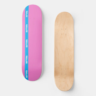 Trasig tejp mini skateboard bräda 18,5 cm