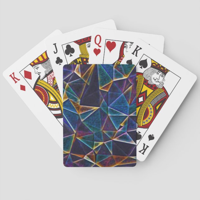 Trasiga bubbelspelkort casinokort (Baksidan)