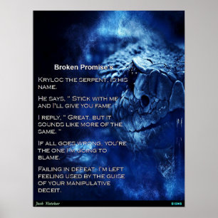Trasiga löften poster