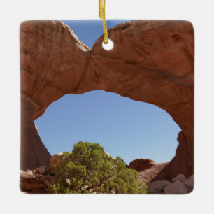 Trasiga valvet i Arches nationalpark Julgransprydnad Keramik