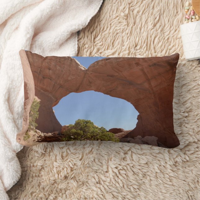 Trasiga valvet i Arches nationalpark Lumbarkudde (Filt)