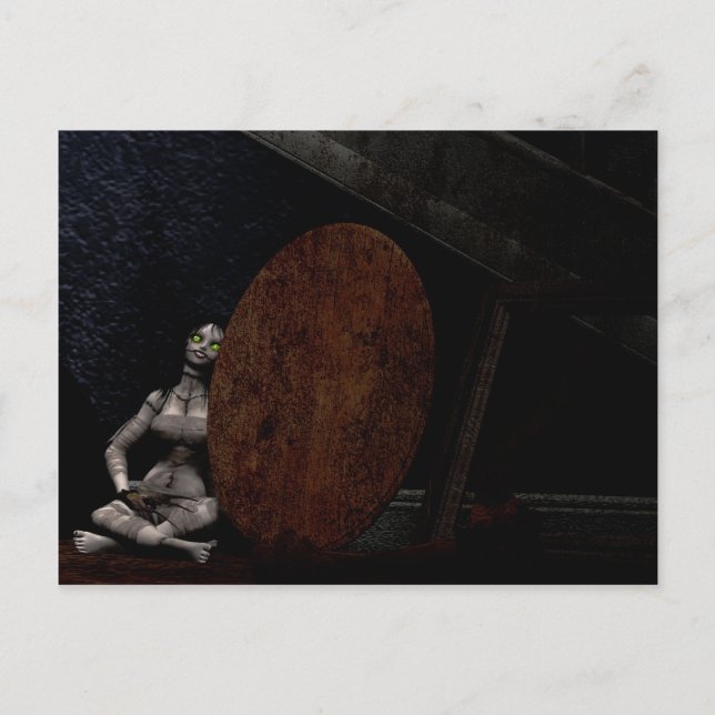 Trasigt och övergett vykort (Framsida)