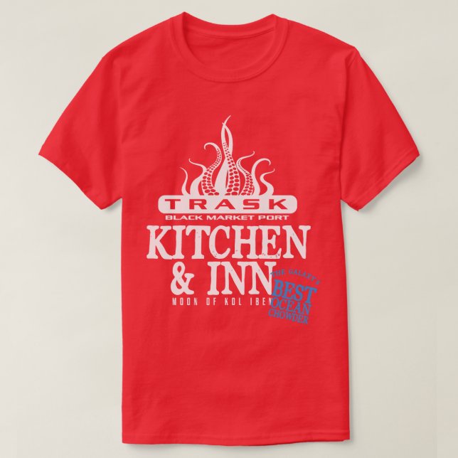 Trask Kitchen and Inn T Shirt (Design framsida)