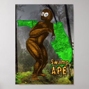 Träskapatryck Poster
