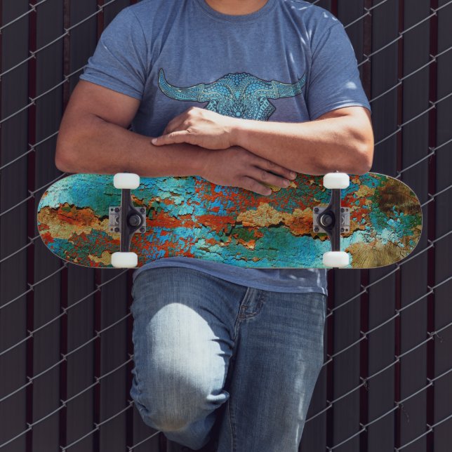 Träskateboard Mini Skateboard Bräda 18,5 Cm (Utomhus 3)