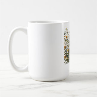 Träskattens vilda blomma T-Shirt Kaffemugg