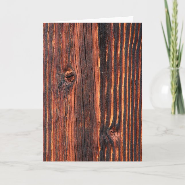 Träskivor av mörk på struktur kort (Framsida)