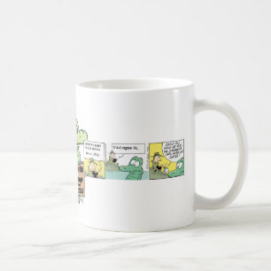 Träskkrokodiltecknad Kaffemugg