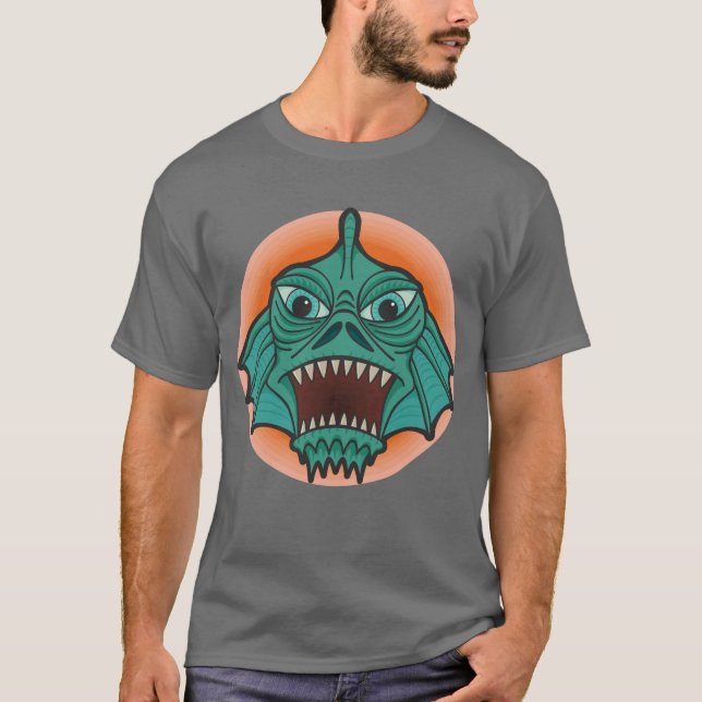 Träskmonster T-shirt (Framsida)