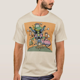 TräskMotorbikeälskare T-tröja T Shirt