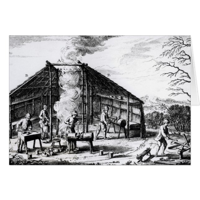 Träskodanande Hälsningskort (Framsidan Horizontal)