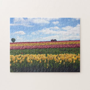 Träskon Tulip Farm, Woodburn, Oregon Pussel