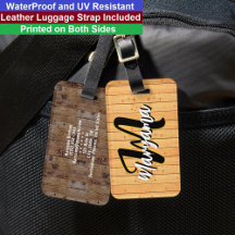 Träskriptnamn | Anpassad monograminitial