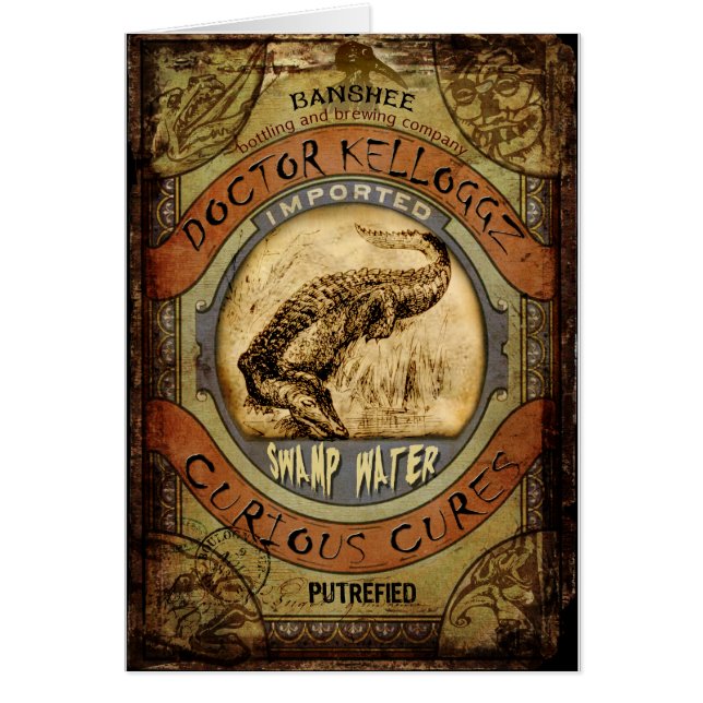 Träskvatten Hälsningskort (Framsidan)