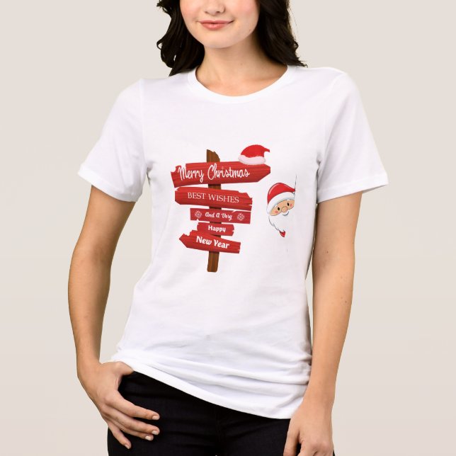 Träskylt Önskningar T Shirt (Framsida)