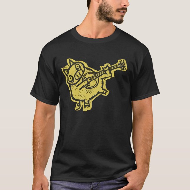 TräsnittBanjogris Tee Shirt (Framsida)