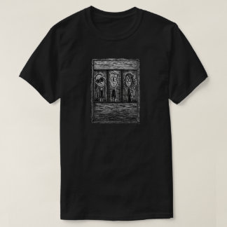 Träsnittsgubbar T Shirt
