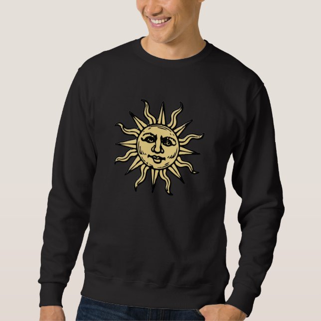 TRÄSNITTSOL SWEATSHIRT (Framsida)