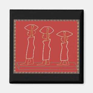 träsnitttryck #3 magnet