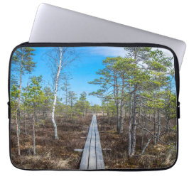 Träspåret över träsket laptop fodral