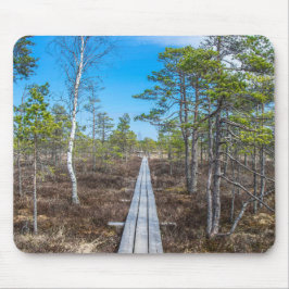 Träspåret över träsket musmatta