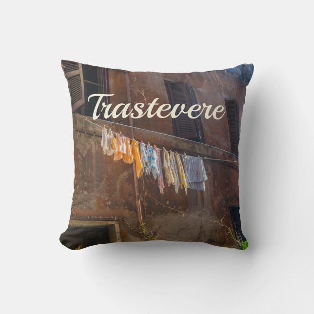 Trastevere Rom Kudde (Framsida)