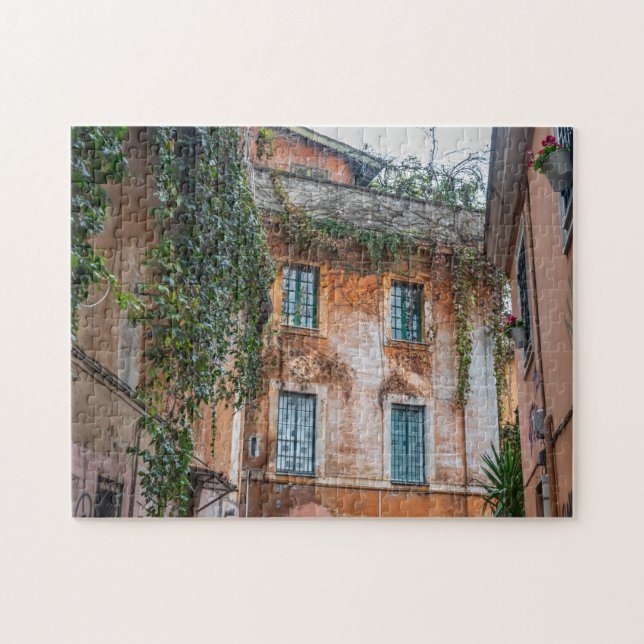 Trastevere Rom puzzle Pussel (Horisontell)