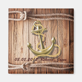 Träströksankare för frakt nautiskt spara datumet magnet