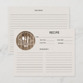 Trästruktur från köket Monogram Recept