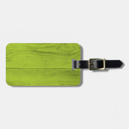 Trästruktur i grönt som bakgrundstext bagagebricka