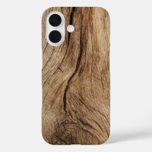 Trästruktur Telefonfodral med Naturlig Yta