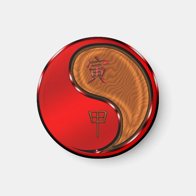 Trätiger Magnet (Framsidan)