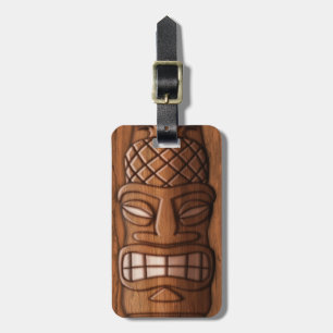TräTiki maskerar Bagagebricka
