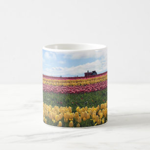 Trätosk Tulpanfarm, Woodburn, Oregon Kaffemugg