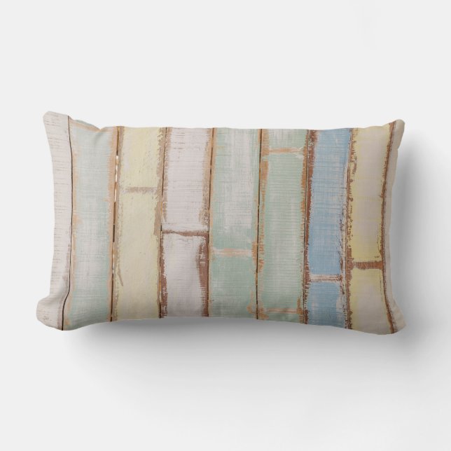 Träträ med flera Färg Stil Lumbarkudde (Framsida)