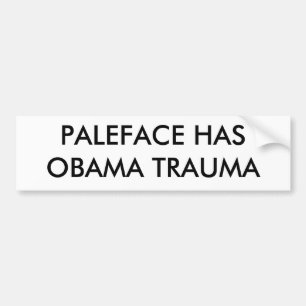 TRAUMA FÖR BLEKANSIKTE HASOBAMA BILDEKAL