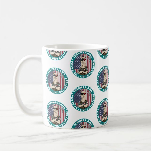 Trauma Lama Förebyggande Enhet Kaffe Mugg (Vänster)