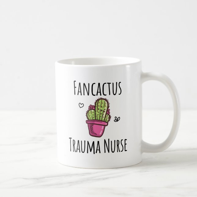 Trauma Nurse Gift Akut ER ICU Kaffemugg (Höger)