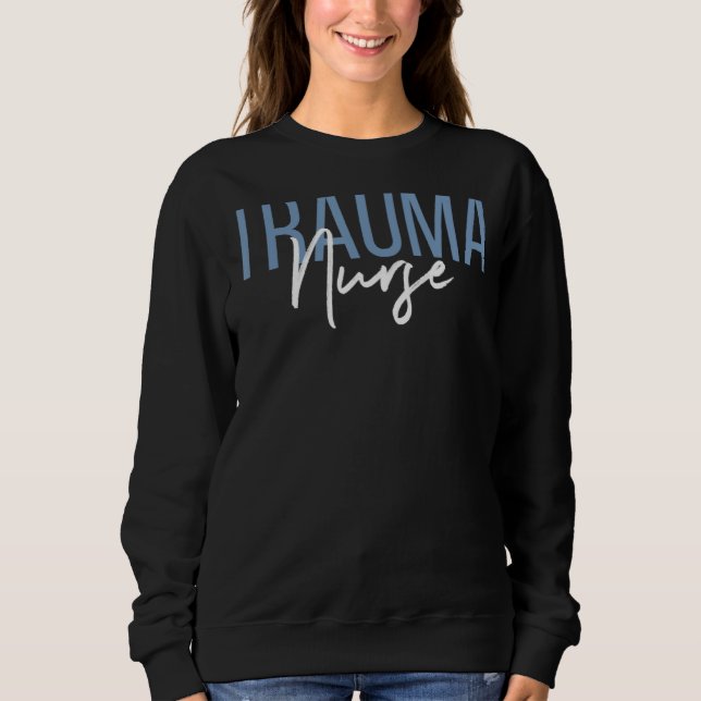 Trauma Nurse Psychiatic Nurse Registered Nurse Rn T Shirt (Framsida)