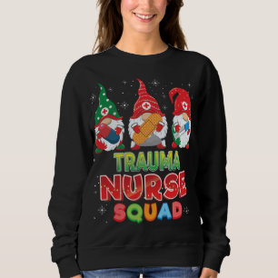 Trauma Nurse Squad jul Gnomes Ugly Sweater G T Shirt