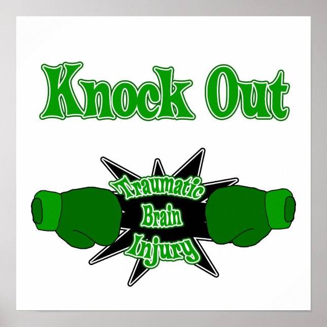 Traumatisk hjärnskada poster (Framsidan)