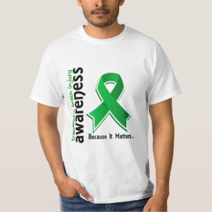Traumatisk hjärnskada TBI för medvetenhet 5 T Shirt