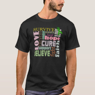 Traumatisk skjorta för ord för hjärnskada tee shirt