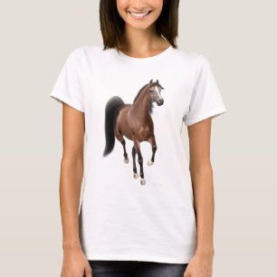 Trava den arabiska hästBabydollskjortan Tee Shirt