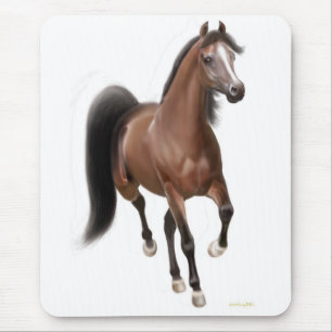 Trava den arabiska hästen Mousepad Musmatta