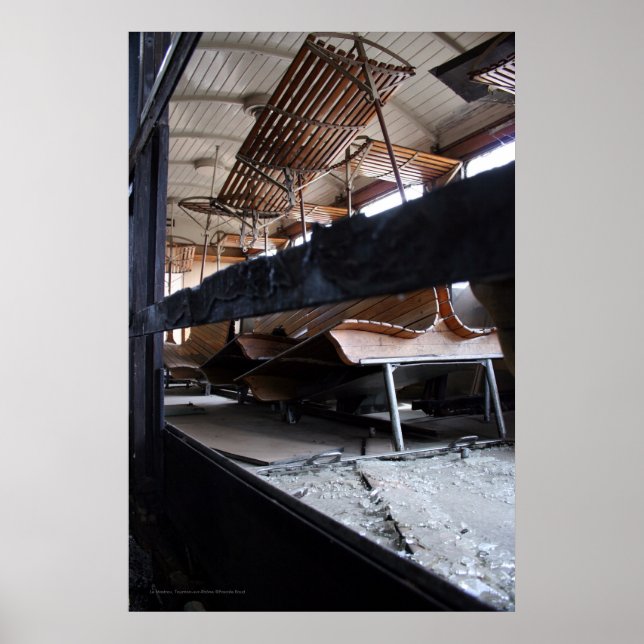 Träväggar för personbilar Poster (Framsidan)