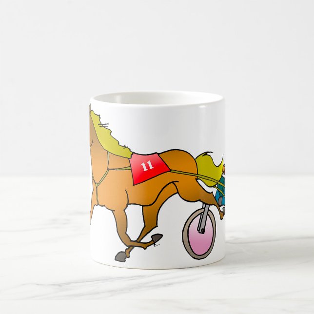 Travande Häst Och Kuskvagns Mugg (Skapare uppladdad)